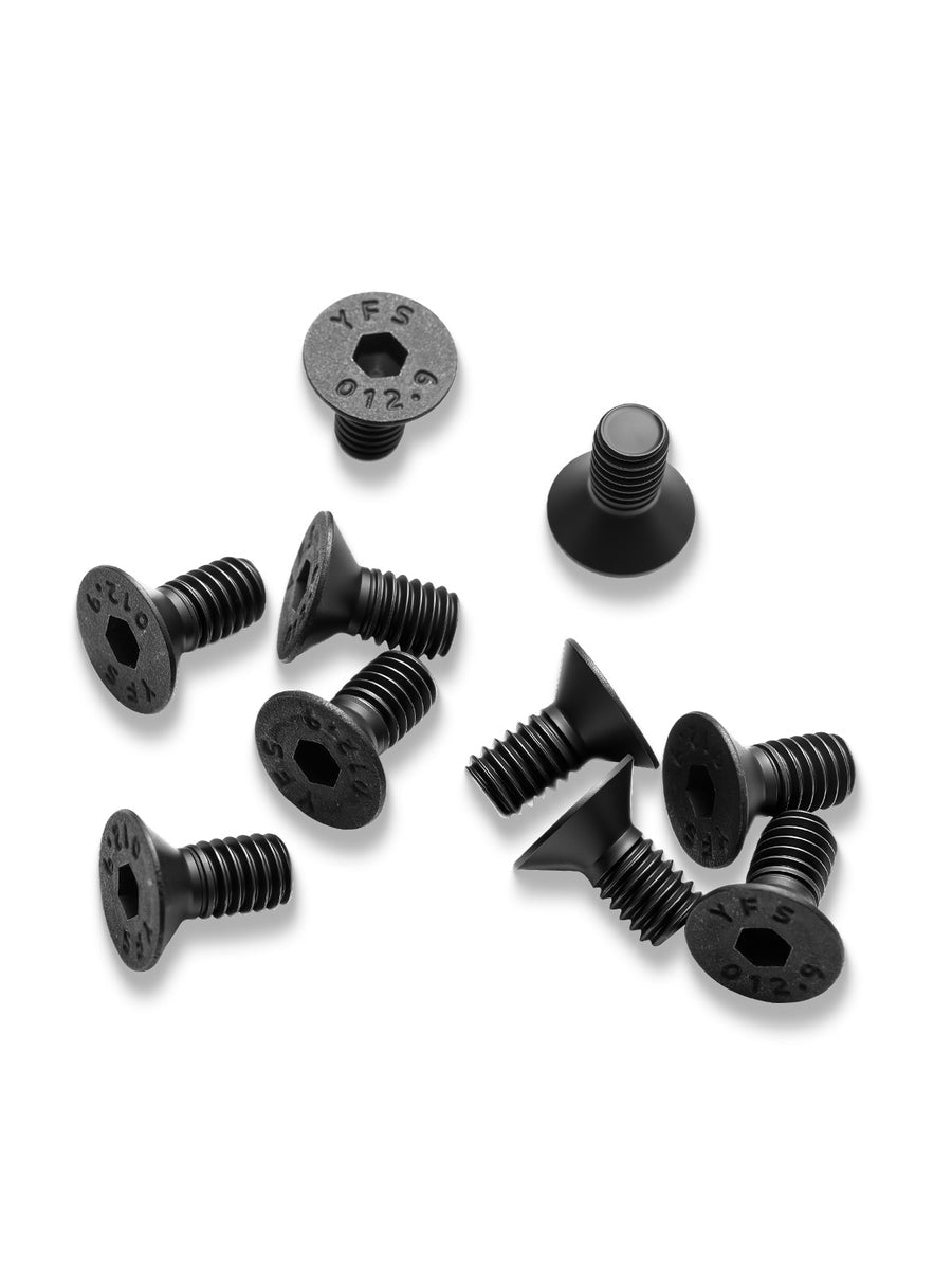 M4 screw and washer combo kit for custom knife sheaths, EDC gear and handmade leather projects.