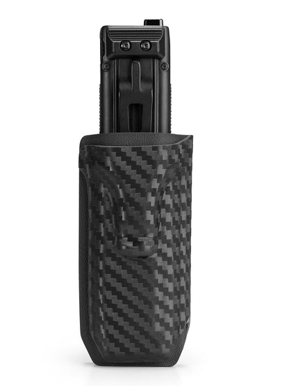 Adjustable belt mounting system of TG TX5 KYDEX EDC flashlight sheath
