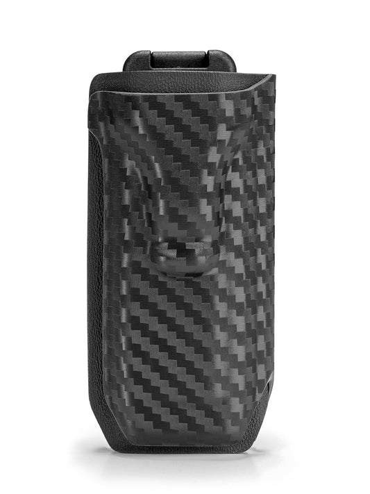 TACTICALGEEK TG TX5 KYDEX EDC flashlight sheath with carbon fiber pattern for NITECORE EDC25 and EDC27 flashlights